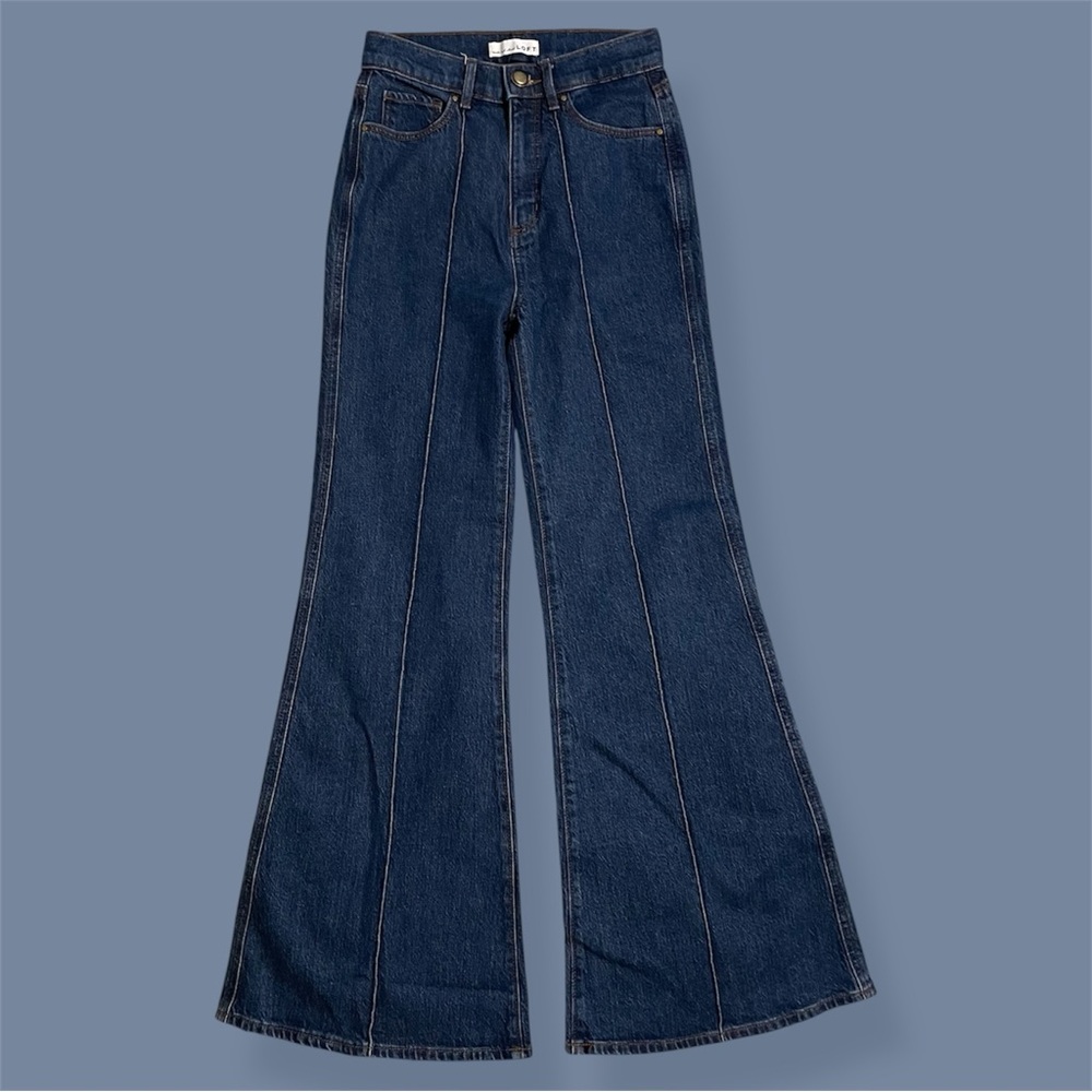 LOFT Super Flare Jeans